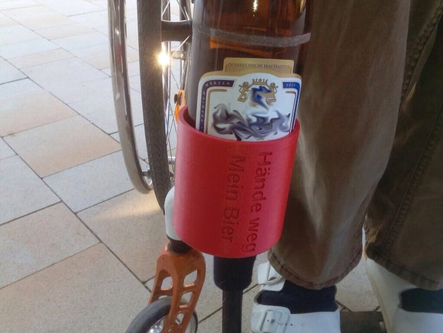 canholder Getränkehalter Rollstuhl-bike sport & im freien 3dprinting becherhalter bierhalter Fahrrad rollstuhl Rollstuhl 3D print model - Mito3D