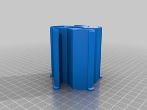 20mm pipe spool hub 3d printer parts customized 3d print model - Mito3D