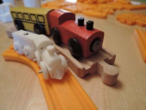 brio trenino set giochi e giocattoli con il treno 3d print model - Mito3D