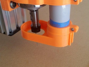 dust shoe 3d printing open builds ox cnc 3d print model - Mito3D