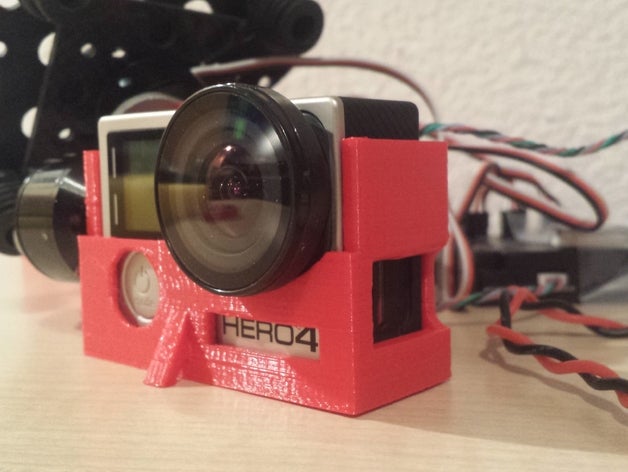 gopro 4 caso gimbal l'elettronica 3D print model - Mito3D