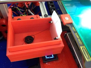 bukobot dump bin 3d printer accessories priming spitfire 3d print model - Mito3D