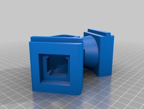 delta 2020 motor cooling stands 3d printer accessories extrusion folgertech kossel 3d print model - Mito3D