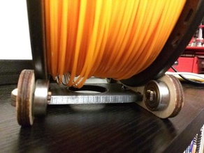 printrbot spool coaster distanziale 84mm Stampante 3d accessori filamento 3d print model - Mito3D