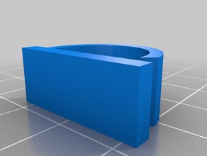 under table waste plastic bag clip 3d printing 3d print model - Mito3D