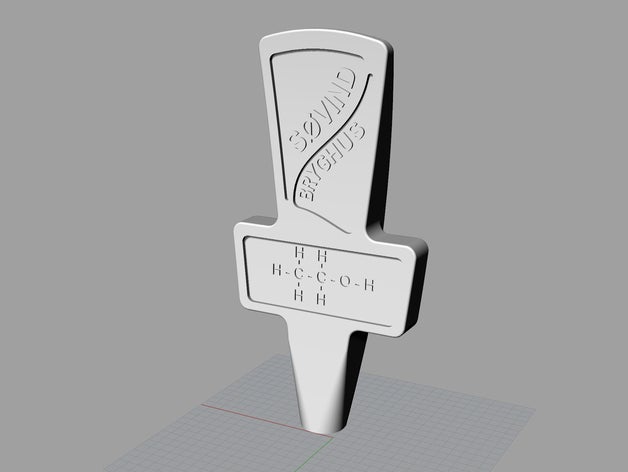 beer tap handle kitchen & dining draught 3D print model - Mito3D