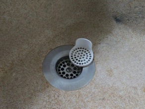 sink drain 54 mm diameter filter hand kitchen usefull 3d print model - Mito3D