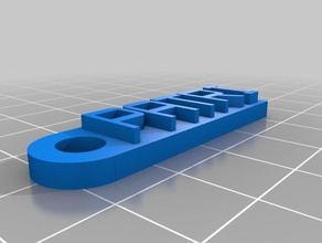 llavero patri organization customized 3d print model - Mito3D