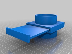 obturador de ar máquinas-ferramentas coletor pó proxxon 3d print model - Mito3D