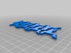 my customized peg board pegs volume printing tool organization 3d print model - Mito3D