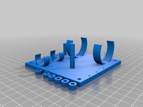 speaker network holder engineering 3d print model - Mito3D