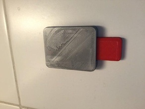 shift indicator fissare a parete cucina & sala da pranzo allegato il pulsante piatto indicatore turno muro 3d print model - Mito3D