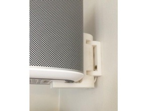 sonos play 1 - wall mount audio speaker 3d print model - Mito3D