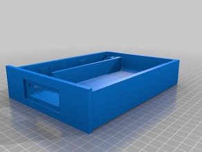 computer drive bay cpu gpu coolant tank reservoir 3d print model - Mito3D