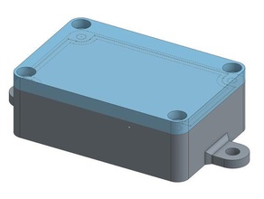 projeto básico de caixa diy projeto-caso 3d print model - Mito3D