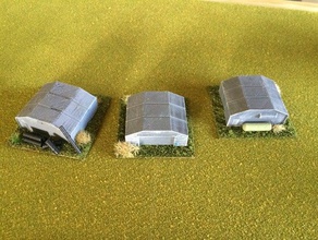 star wars x-wing imperial vehículo bunker de garaje juguetes y accesorios juego 6mm 3d print model - Mito3D