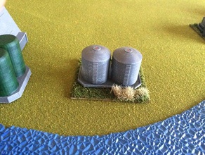 star wars x-wing imperial de los tanques almacenamiento juguetes y accesorios juego 6mm 3d print model - Mito3D