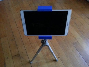 tablet tripod mount 12 cm - 15cm 3d printing 3d print model - Mito3D