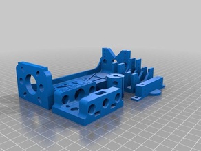 pasteextruder slider nema17-14 152x57x42mm 3d printing printer cnc paste extruder extrudse extrusion 3d print model - Mito3D
