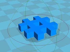 mini blok matematik sanatı engeller 3d print model - Mito3D