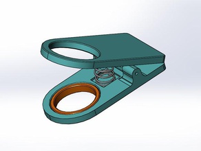 cup-clip 3d-drucken clip cup 3d print model - Mito3D