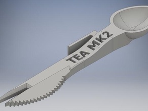 tactical eating apparatus mk 2 tea hand tools 3d print model - Mito3D