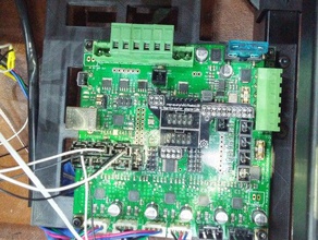 rambo mount rigidbot 3d printer parts adapter board 3d print model - Mito3D