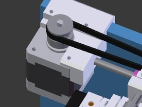 novo canto superior esquerdo do motor suporte smartrapcore mais precisas altura Impressora 3d de peças 3d print model - Mito3D