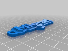 s miguel organización personalizado 3d print model - Mito3D