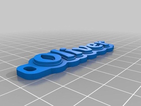 s oiliver organization customized 3d print model - Mito3D