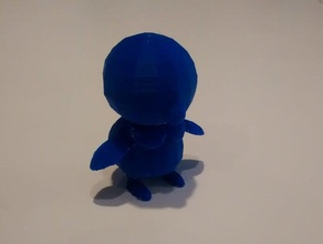piplup creatures pokemon starters 3d print model - Mito3D