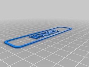 sombra tag de nome personalizado sinais e logotipos 3d print model - Mito3D