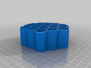 benim Petek kalem tutucu özelleştirilmiş organizasyon 3d print model - Mito3D