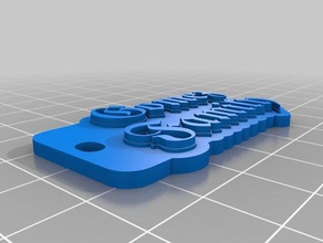 gomez tag organizzazione su misura 3d print model - Mito3D