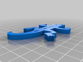 porte-clef desperados Spielzeug & Spiele 3d print model - Mito3D