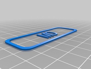il mio personalizzato custiomizable nome del tag segni e loghi su misura 3d print model - Mito3D