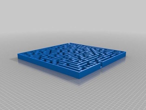 nico un laberinto-ing laberinto puzzles personalizado 3d print model - Mito3D