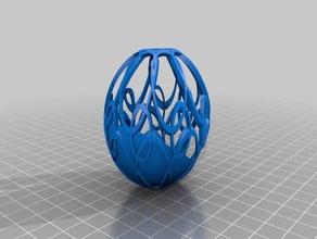 my customized artistic vase interactive art 3d print model - Mito3D