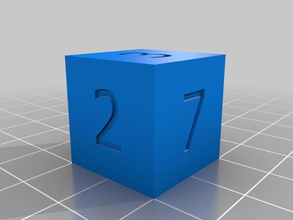 Başbakan öl diğer d6 zar matematik asal sayılar ejderhalar seti 3d print model - Mito3D