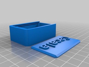 cacala Container kundengebundene 3d print model - Mito3D