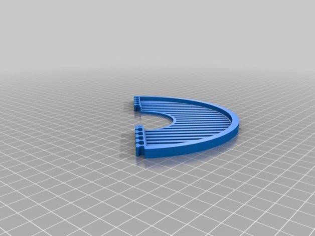 my customized bahtinov small build platforms physics & astronomy 3D print model - Mito3D