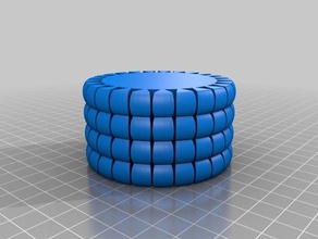 mon personnalisés plus stretchlet bracelet les bracelets personnalisé 3d print model - Mito3D