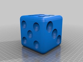 dice 3d printer accessories 3d print model - Mito3D