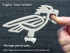 eaglez moving beaks bite no support required organization animal bag bags bird birds cips clamps clever clips container cool crocz decor designer eagle fun game hawk hawks holder jaws jawz kitchen nighthawk office organisation pegs pet pets print place seahawks shark sharkz simple smart toy 3d print model - Mito3D