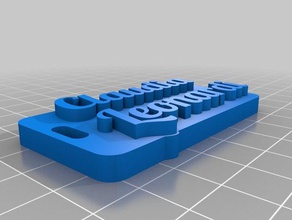 claudia 1 fixed organization customized 3d print model - Mito3D