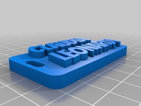 claudia 4 corrigido organização personalizado 3d print model - Mito3D