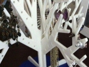 jewelry tree ground accessories geek liebe love nerd schmuckbaum 3d print model - Mito3D