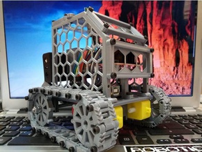 tank çizik arduino Robotik orugas 3d print model - Mito3D