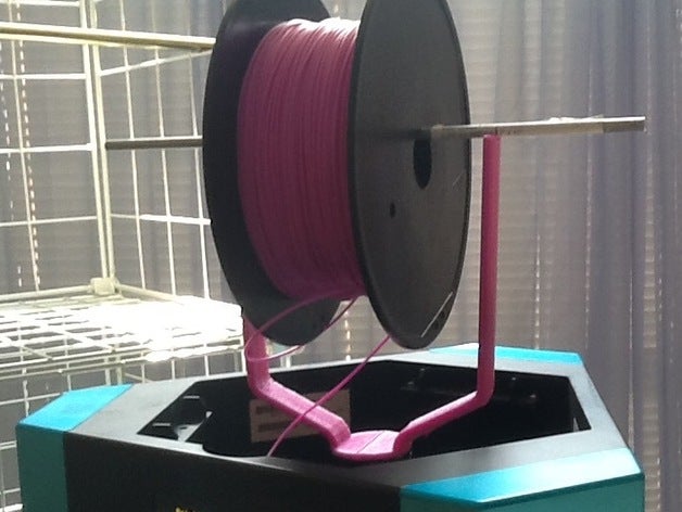 another spool holder overlord pro 3d printer parts dreammaker filament 3D print model - Mito3D