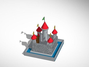 noras's castle math art 3d print model - Mito3D